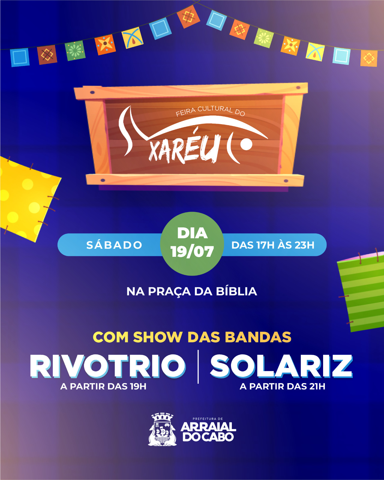 Feira do Xaréu retorna neste fim de semana, em Arraial do Cabo