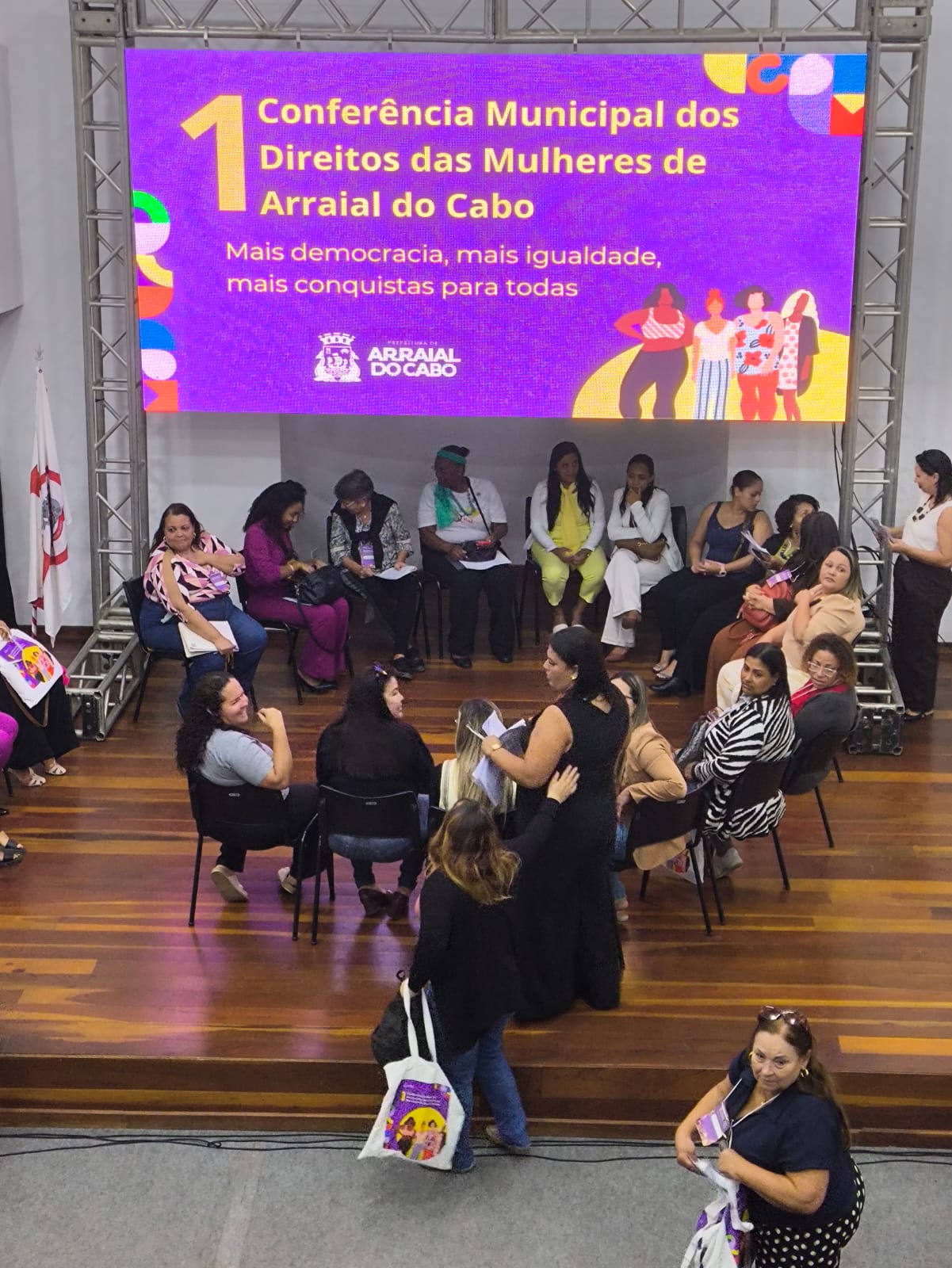 Arraial do Cabo realiza a Conferência Municipal dos Direitos das Mulheres 2025