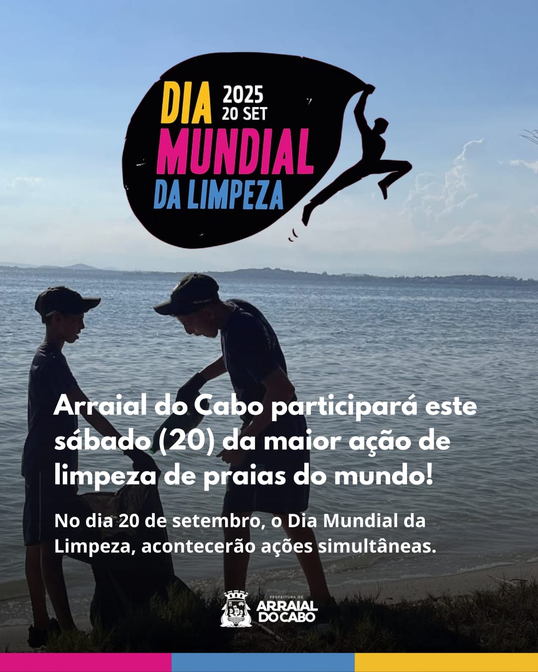 Arraial do Cabo participa do Dia Mundial da Limpeza