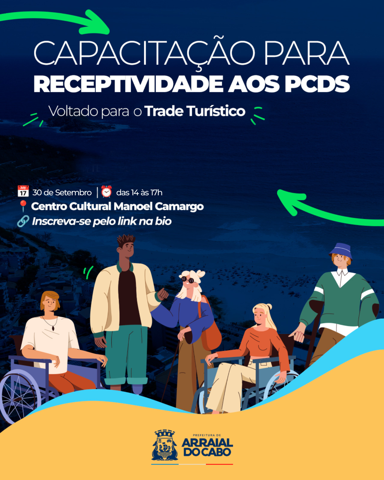 Arraial do Cabo promove Capacitação para Receptividade aos PCDs